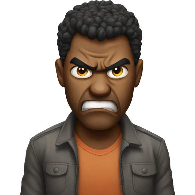 Angry emoji