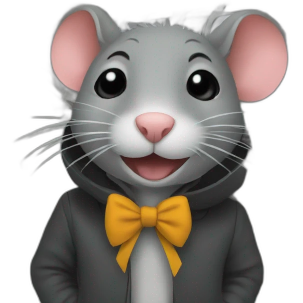 rat in Paris metro emoji