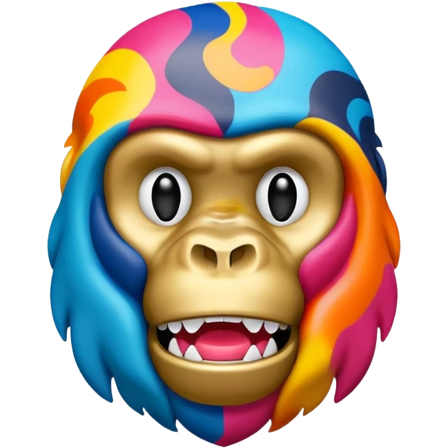 Сделай логотип Bape emoji