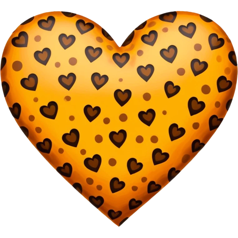 cuore leopardato  emoji