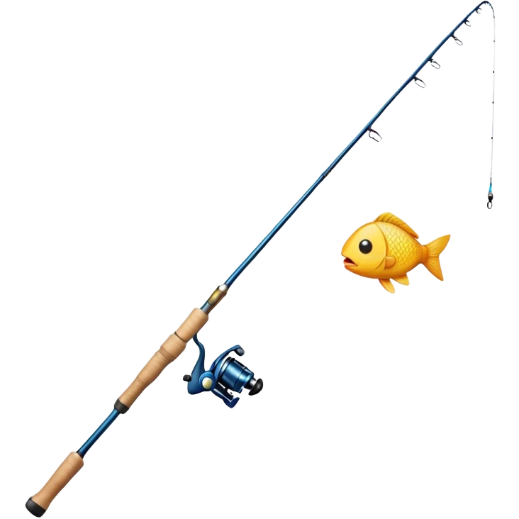 fishing rod no fish emoji