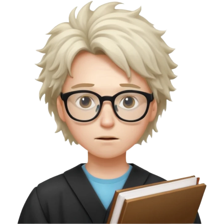 a very exhausted graduate student studying statistical physics emoji