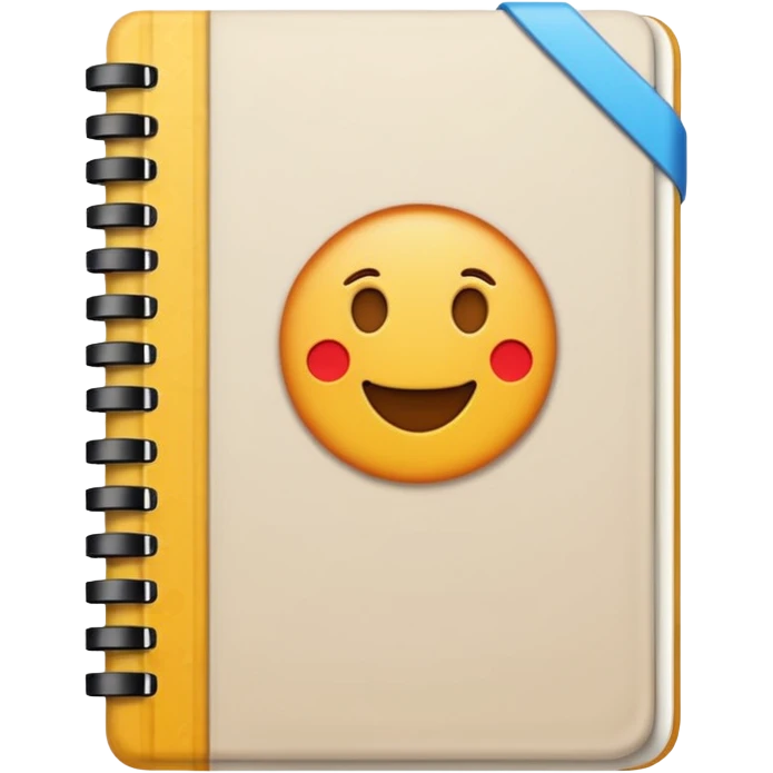 patterned notebook emoji