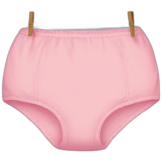 clothing only pink panties string cute design emoji