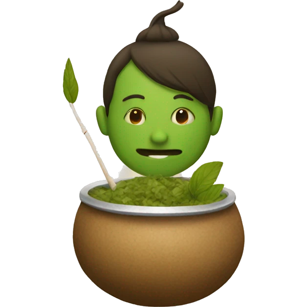 Yerba mate lover emoji