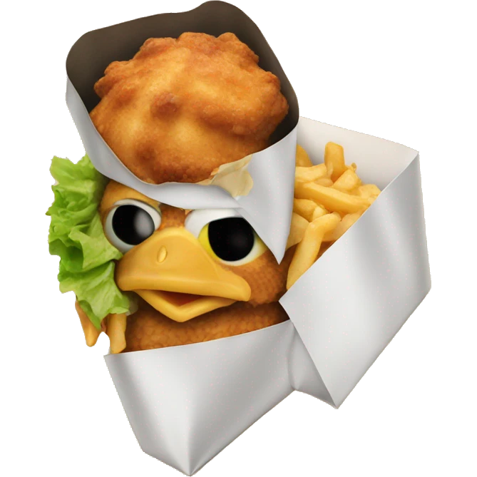 mc chicken meal emoji