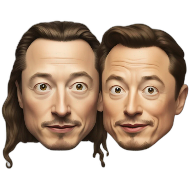 Elon Musk et Dali emoji