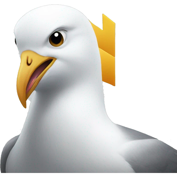 rap seagull emoji
