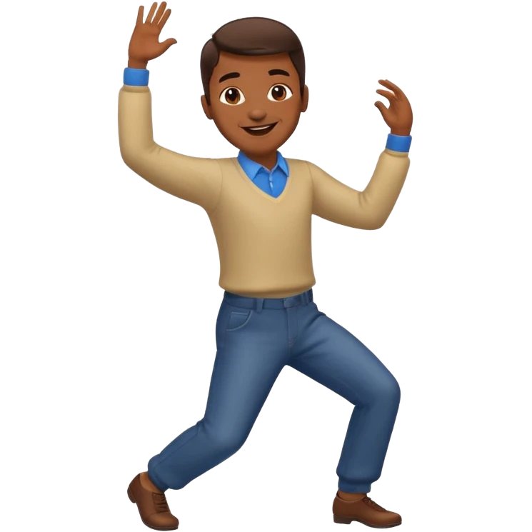 🕺🏽🤎 emoji