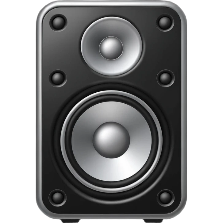 Big speaker emoji