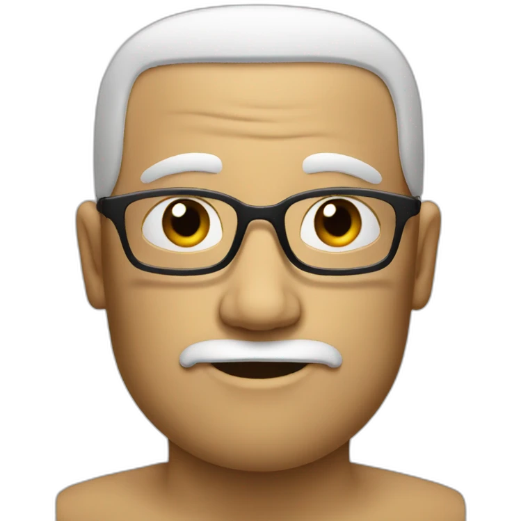 Square head emoji