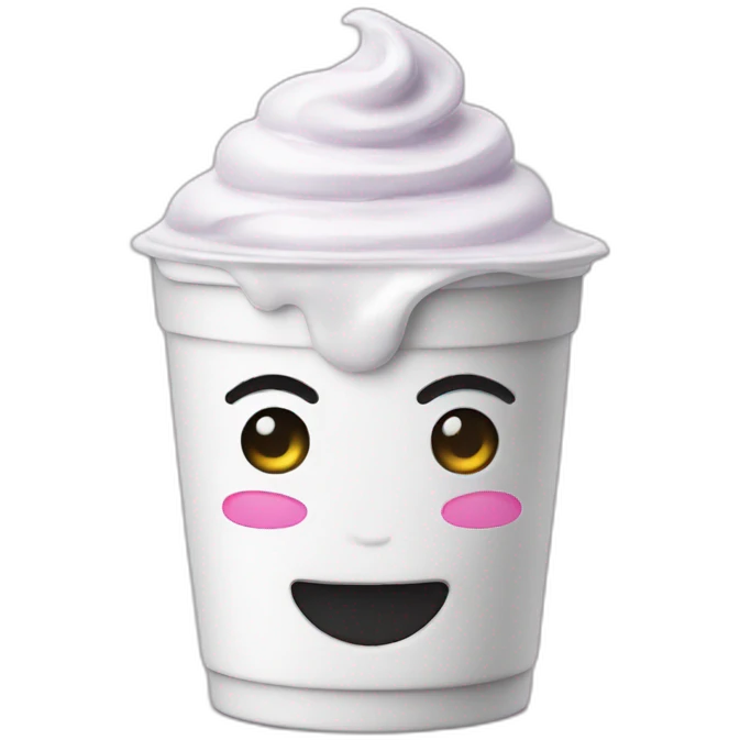 Emo Yogurt emoji