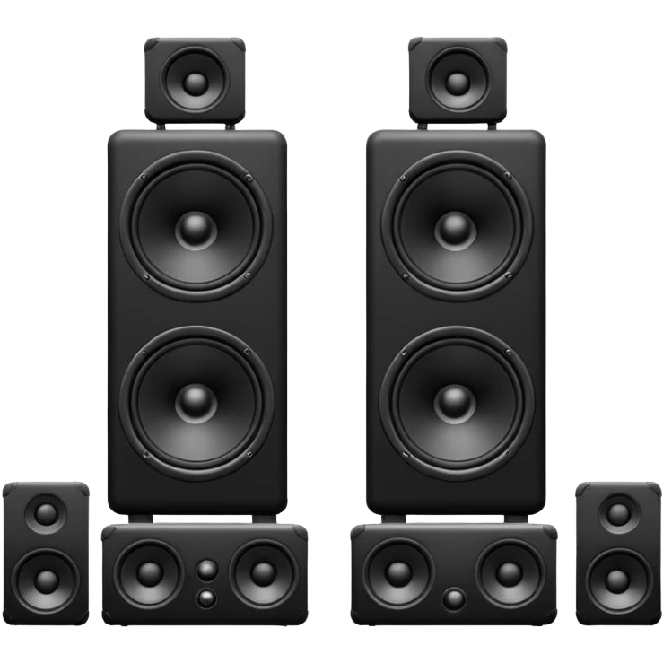 consert speakers emoji