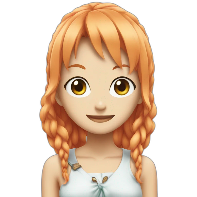 Nami from one piece emoji