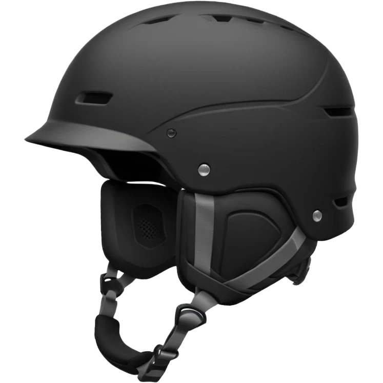 ski helmet without goggles emoji