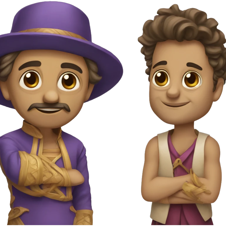 duende de pie grande y pie pequeño emoji