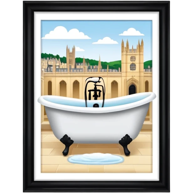 Cinematic realistic view of Bath, England  emoji