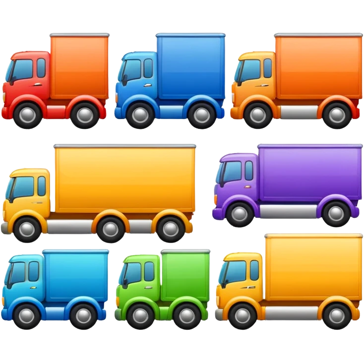 trucks emoji