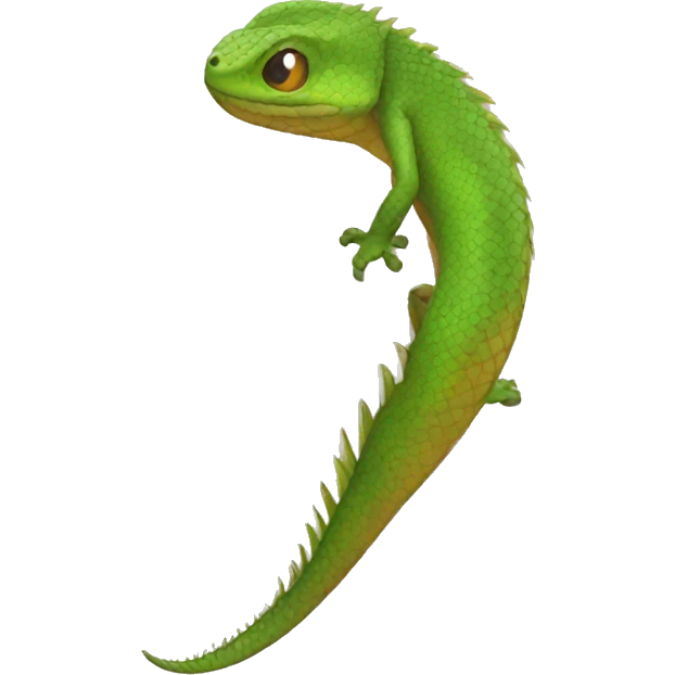 lizard tail emoji