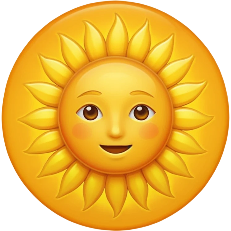 sun emoji