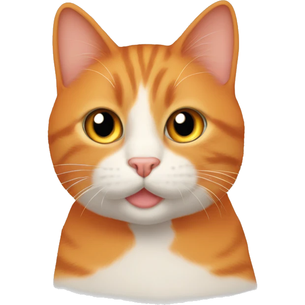 orange cat name is Coco. cutie and bo emoji