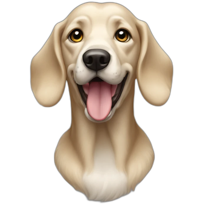 dog weimar braco emoji