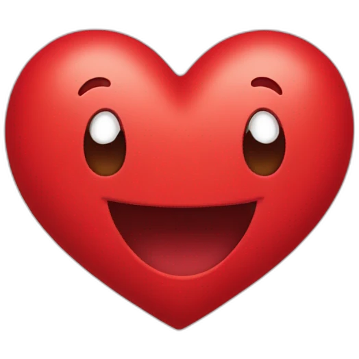 Cœur rouge emoji