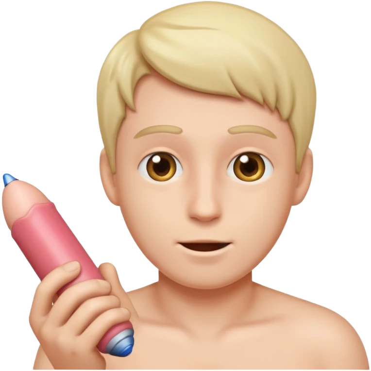 playing with penis emoji