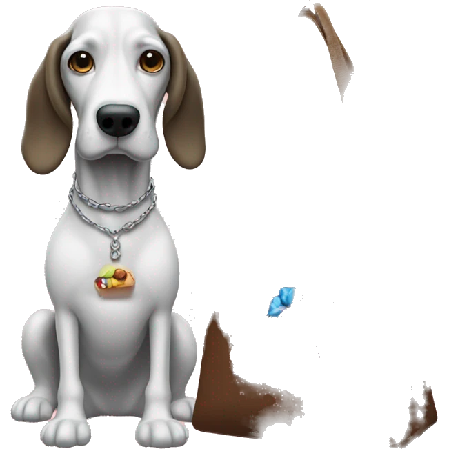 snoop dog and bag with candies emoji