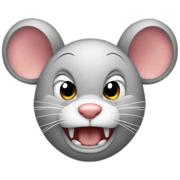 angry mouse emoji