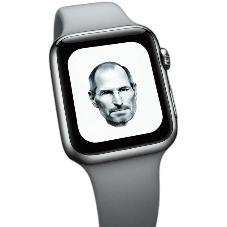 Steve Jobs Apple watch emoji