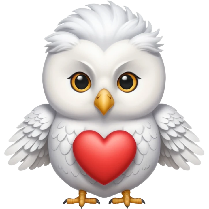 Hedwig heart emoji