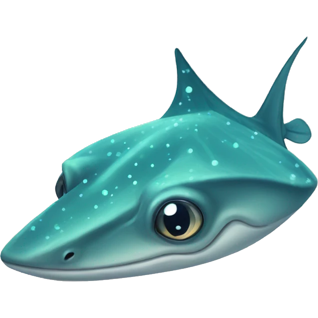 starry eyed stingray emoji