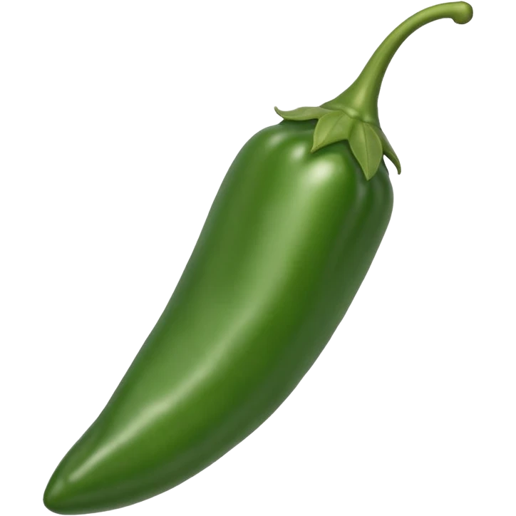 green jalapeno emoji