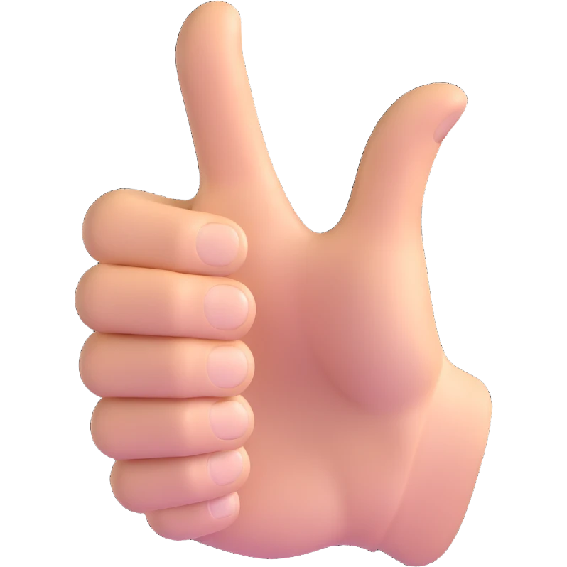 thumbs up emoji