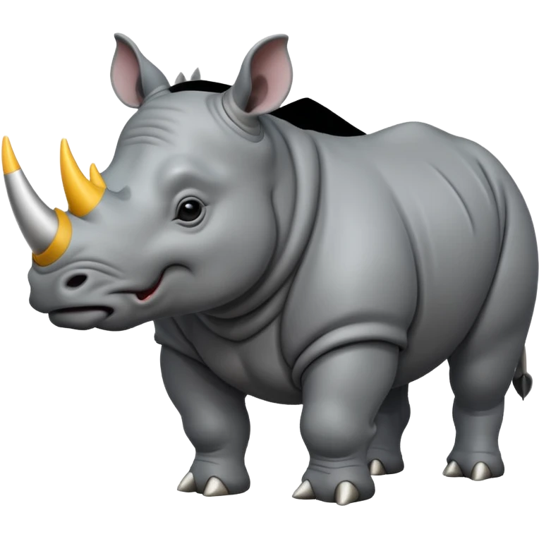 angry rhinoceros emoji