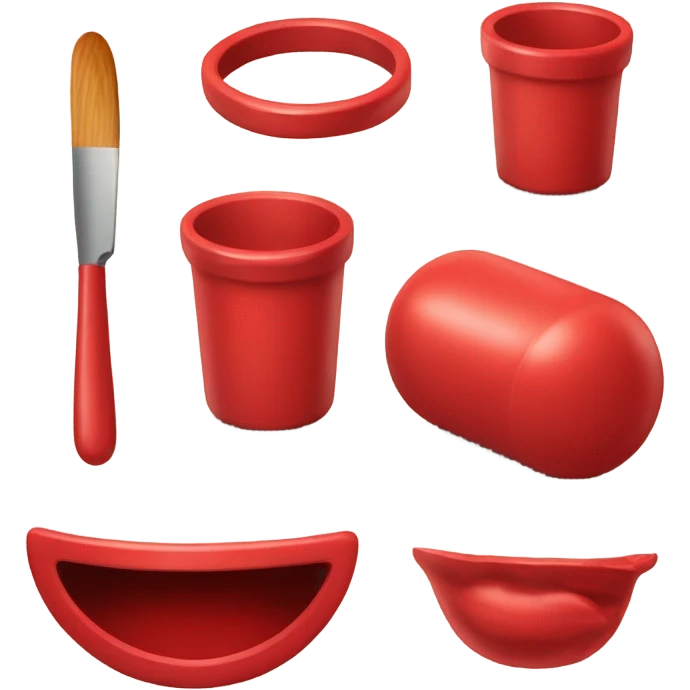 Rojo emoji