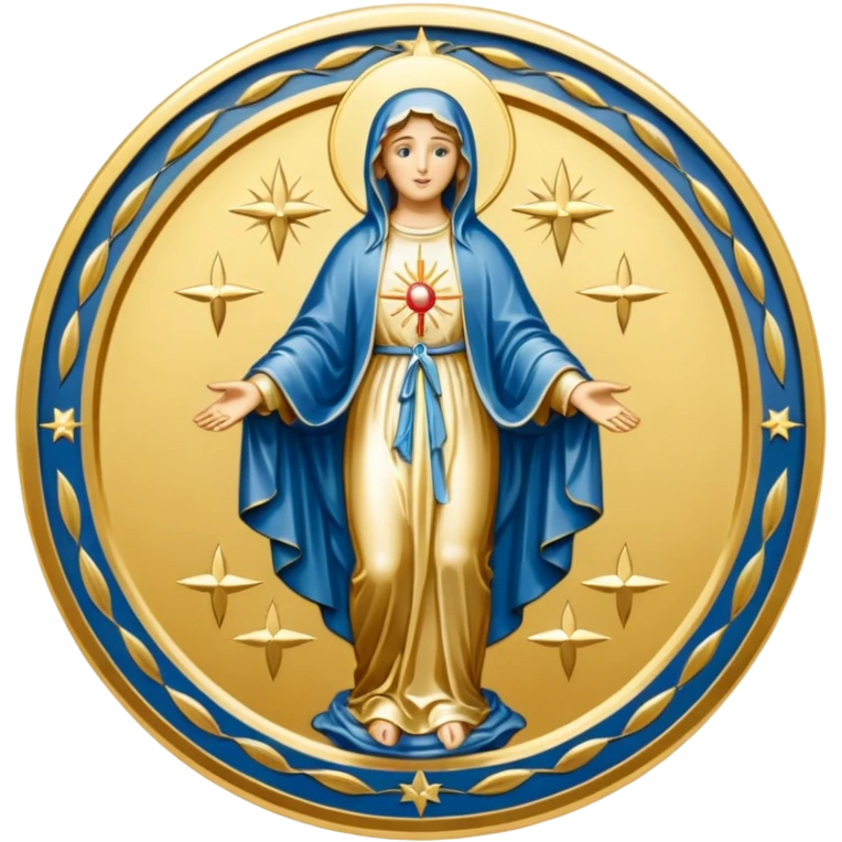 Medalha milagrosa  emoji