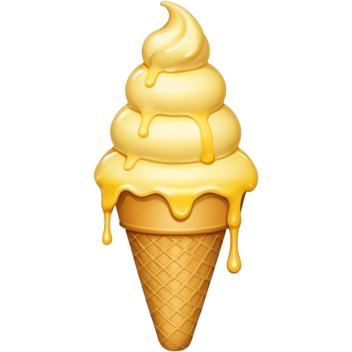 sun yellow beachy ice cream emoji