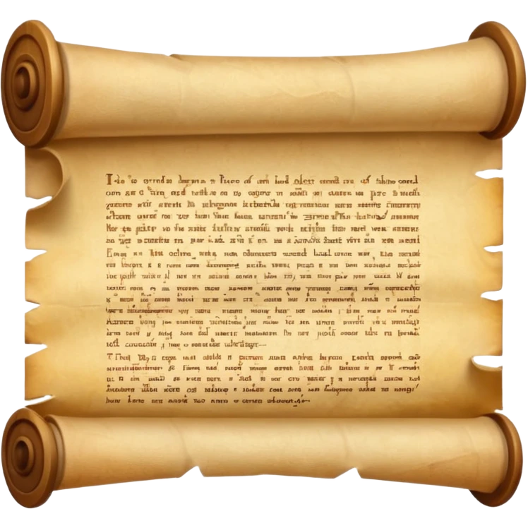 old parchment scroll emoji