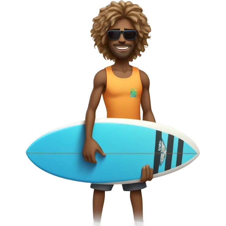Chyeah dude like a high surfer emoji