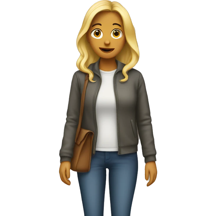 Woman missing someone  emoji