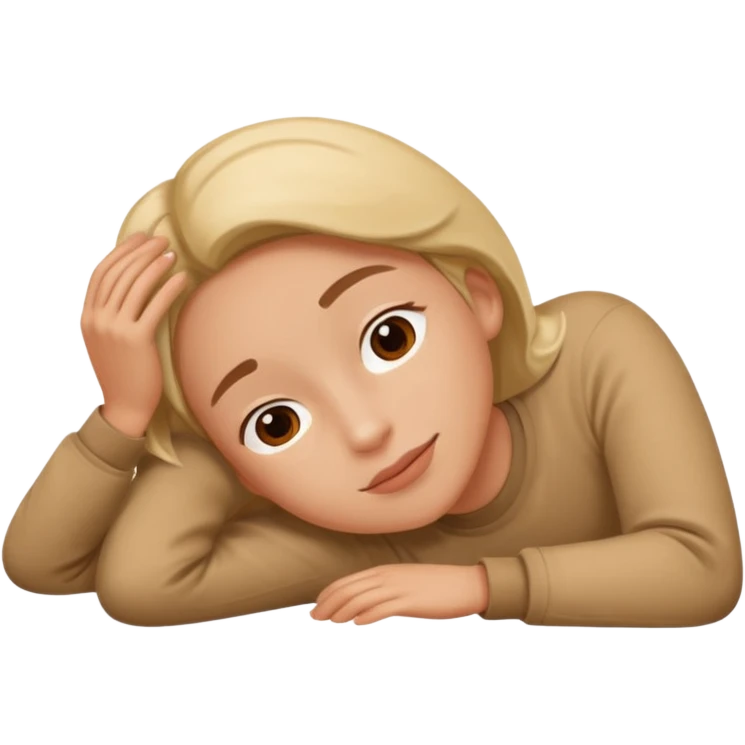 laying on the groud emoji