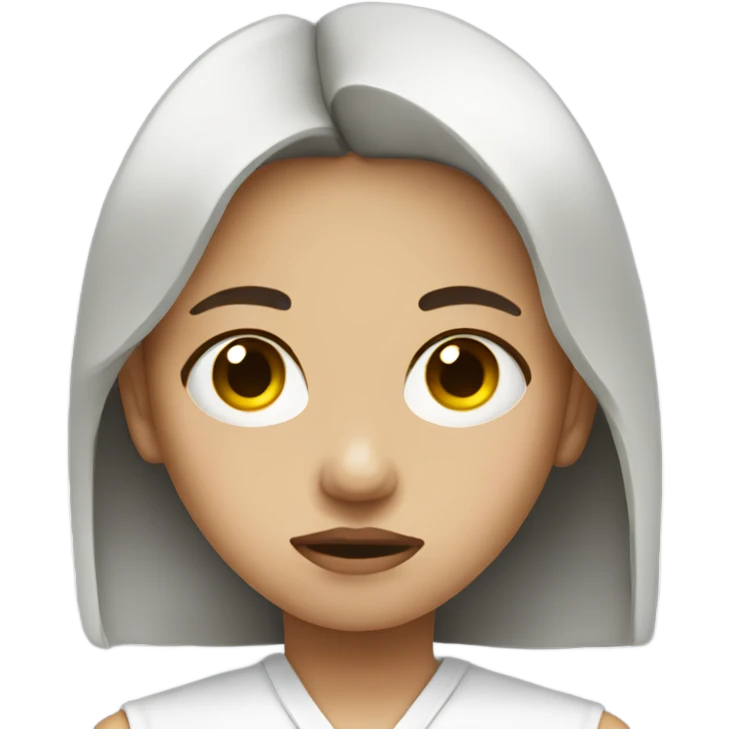 girl looking sad with a bandaid on her eye emoji