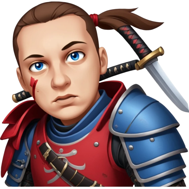 Battle-Ready Samurai emoji