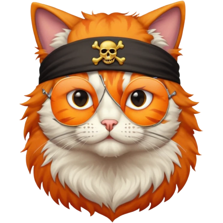 pirate cat emoji