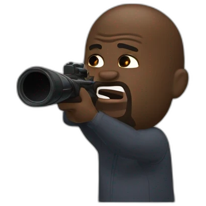 Shaquille Oneal shooting emoji