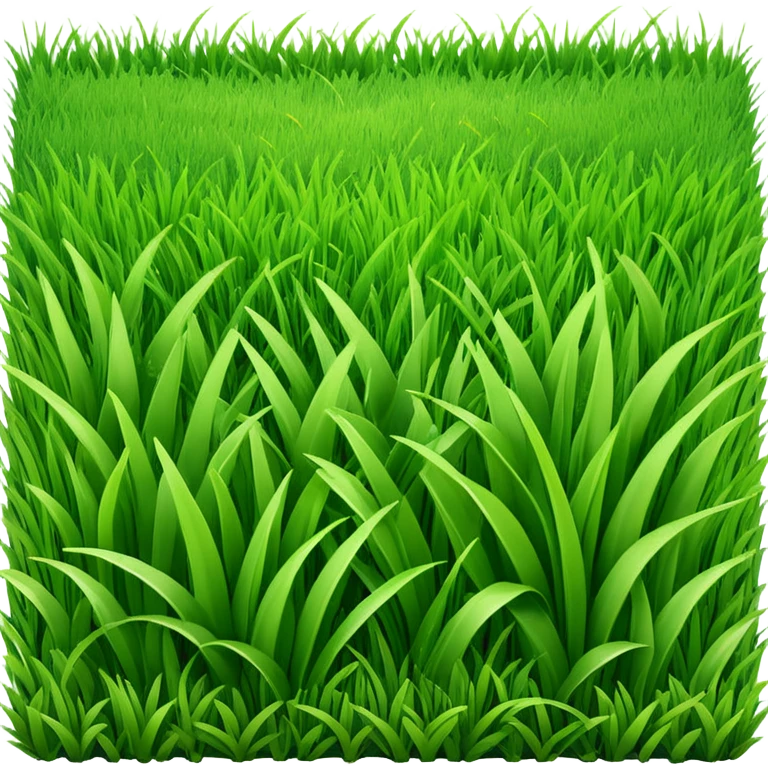 generate realistic detailed grass in 3d style emoji