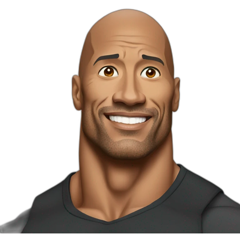 Dwayne johnson emoji
