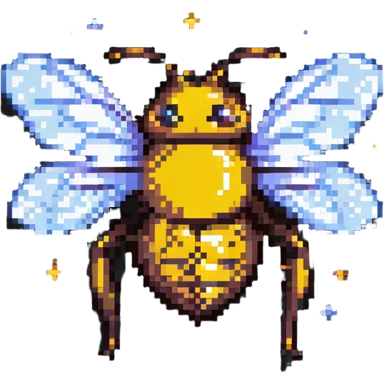 galaxy bee emoji